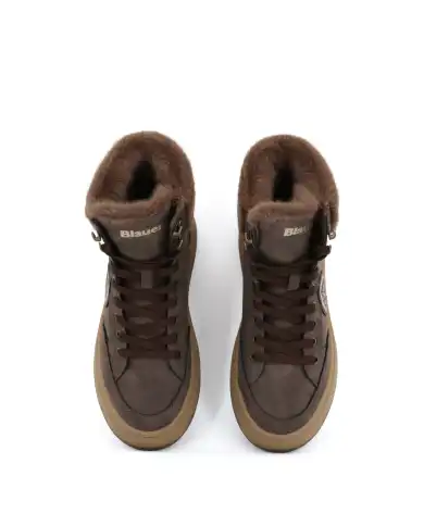 BLAUER ANFIBI MARIBEL MARRONE