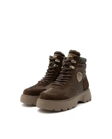 BLAUER ANIFIBI BLANCA MARRONE