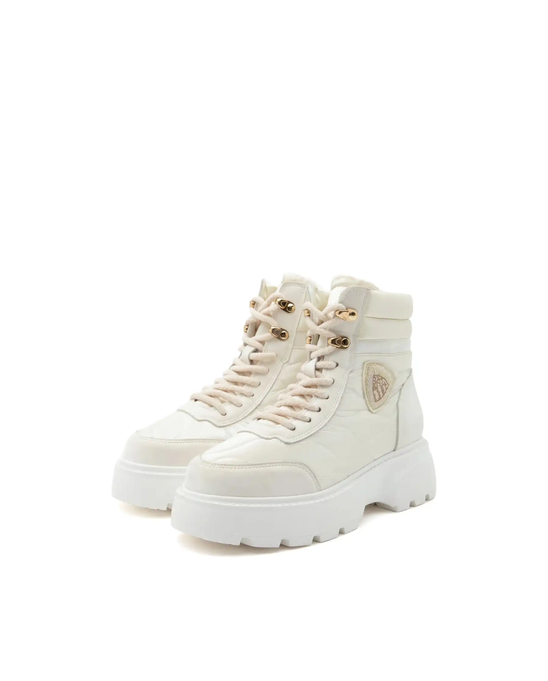BLAUER ANIFIBI BLANCA BIANCO