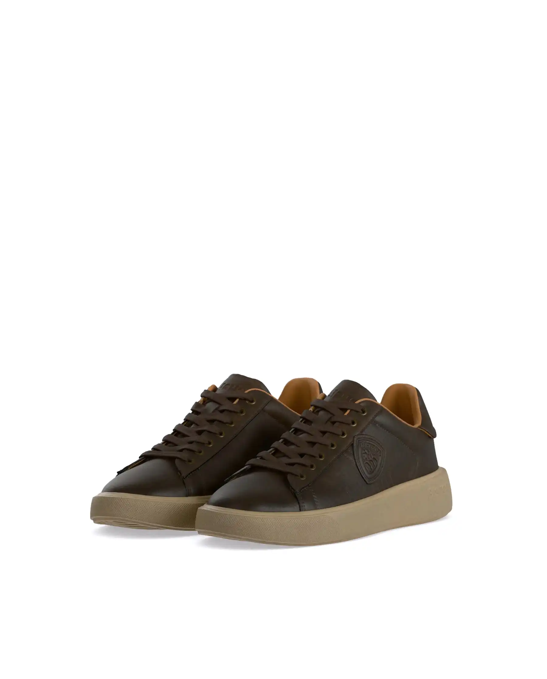 BLAUER SNEAKERS BUCK MARRONE