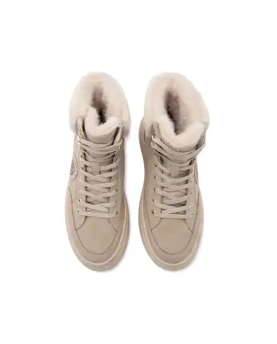 BLAUER ANFIBI MARIBEL BEIGE