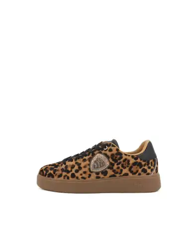 BLAUER SNEAKERS VICTROY LEOPARDATO