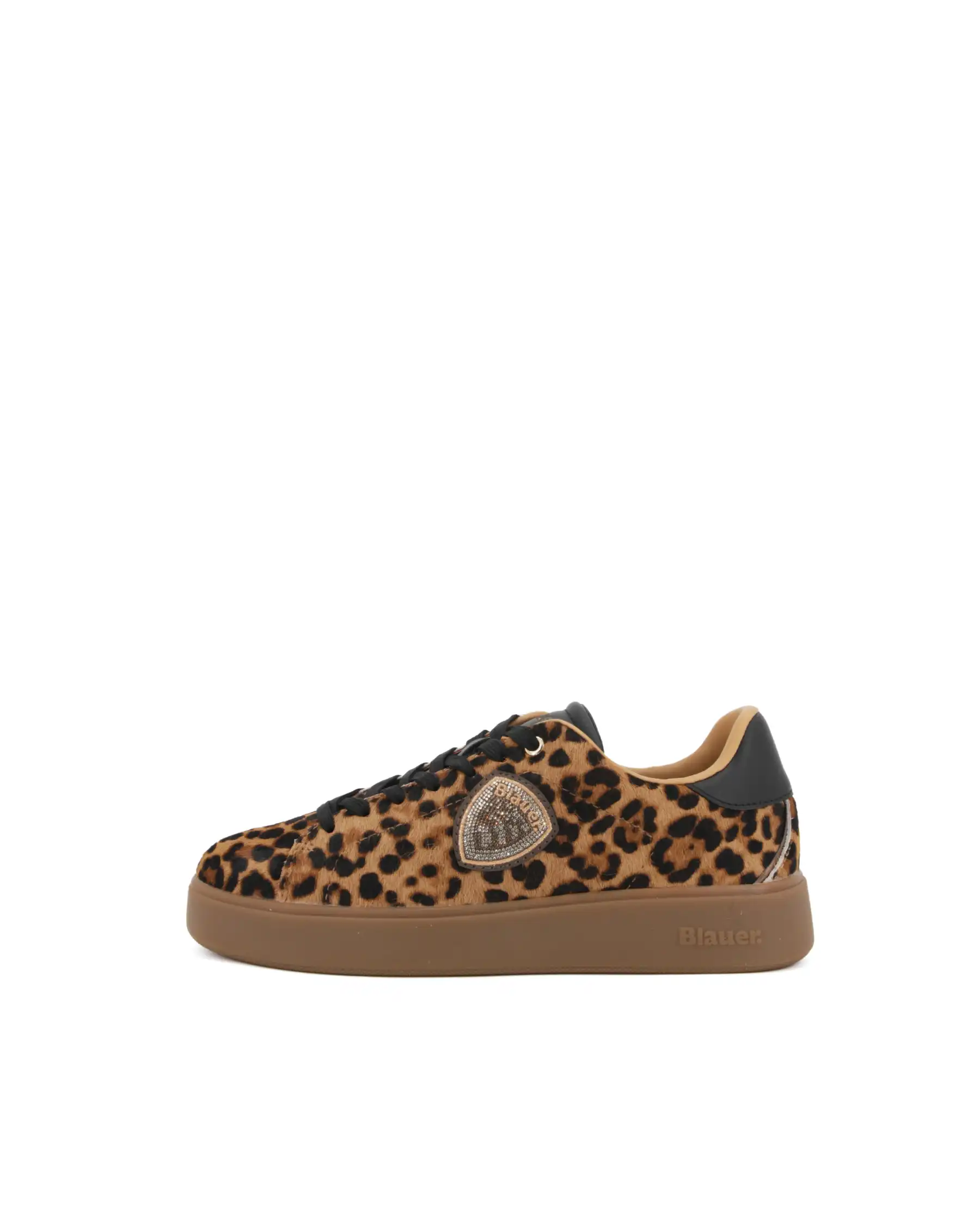 BLAUER SNEAKERS VICTROY LEOPARDATO