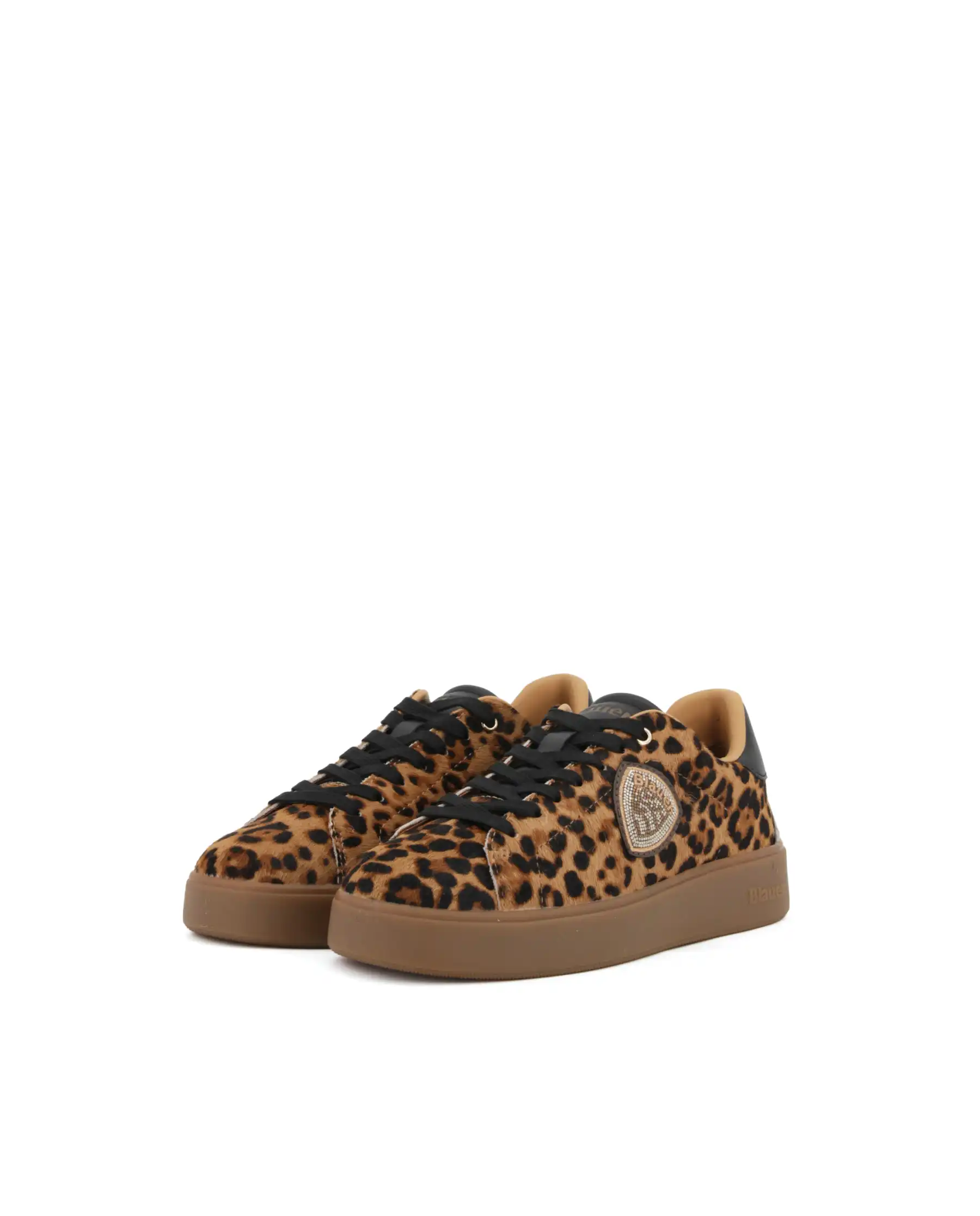 BLAUER SNEAKERS VICTROY LEOPARDATO