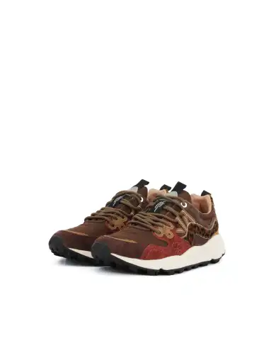 FLOWER MOUNTAIN SNEAKERS YAMANO MARRONE
