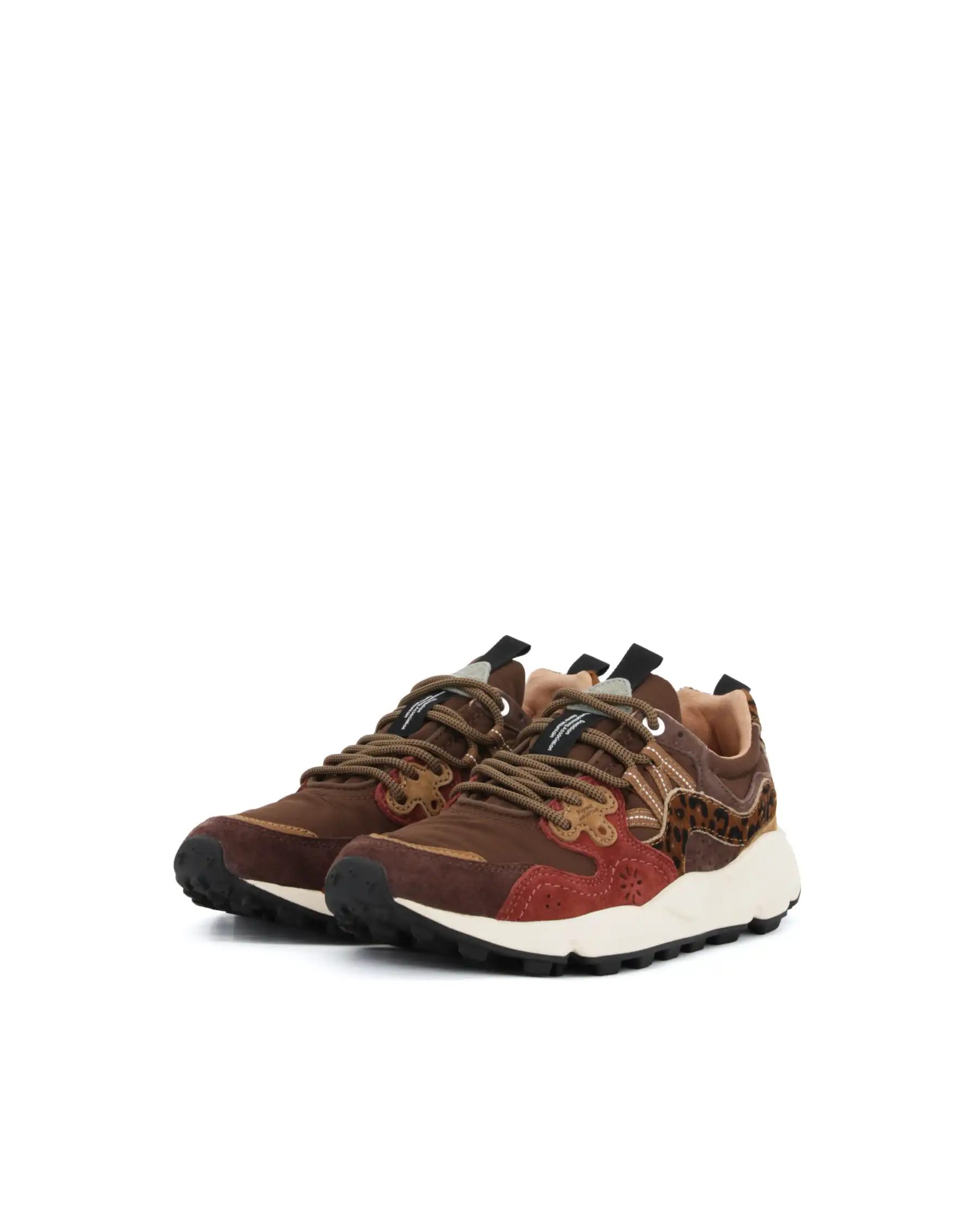 FLOWER MOUNTAIN SNEAKERS YAMANO MARRONE