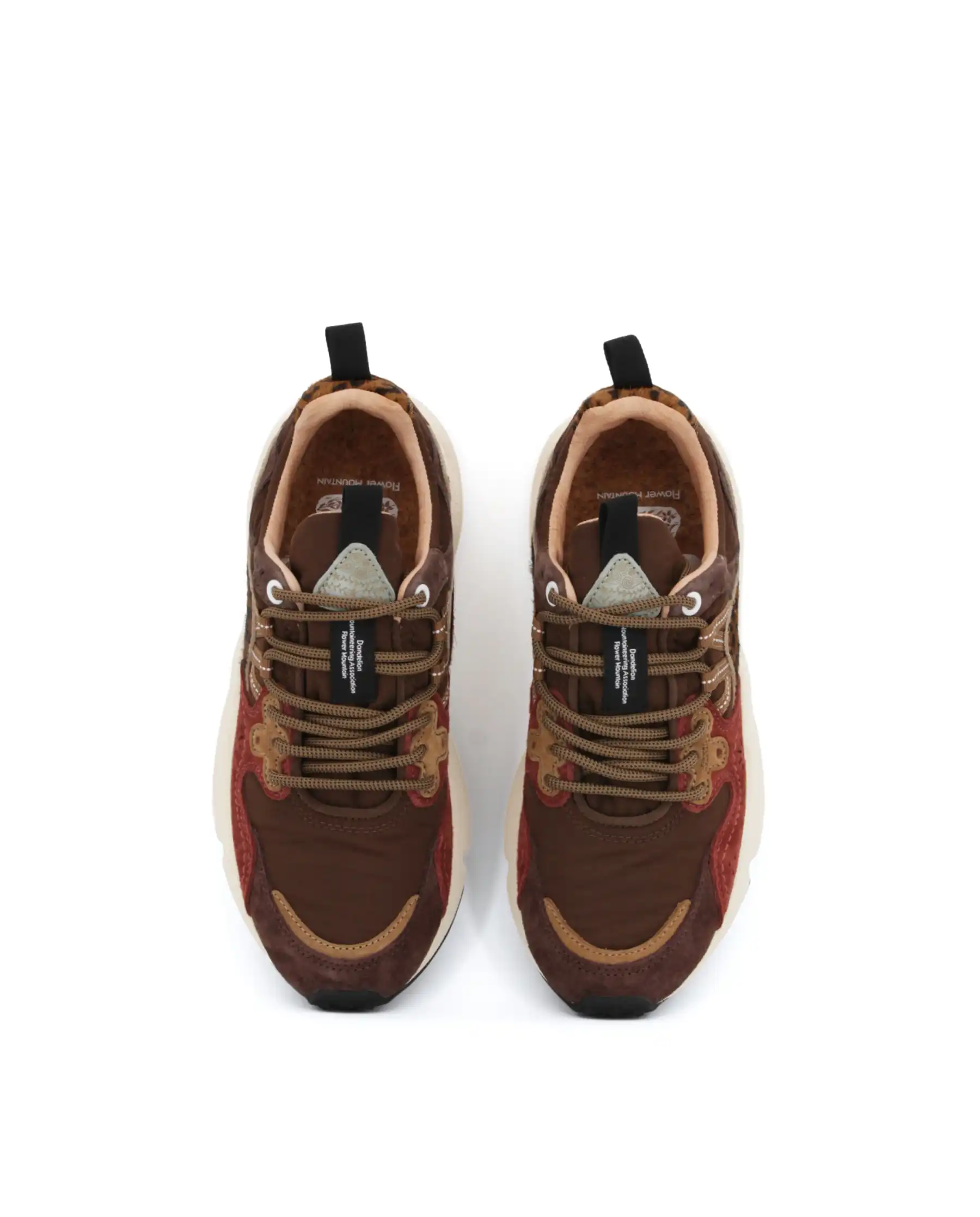 FLOWER MOUNTAIN SNEAKERS YAMANO MARRONE
