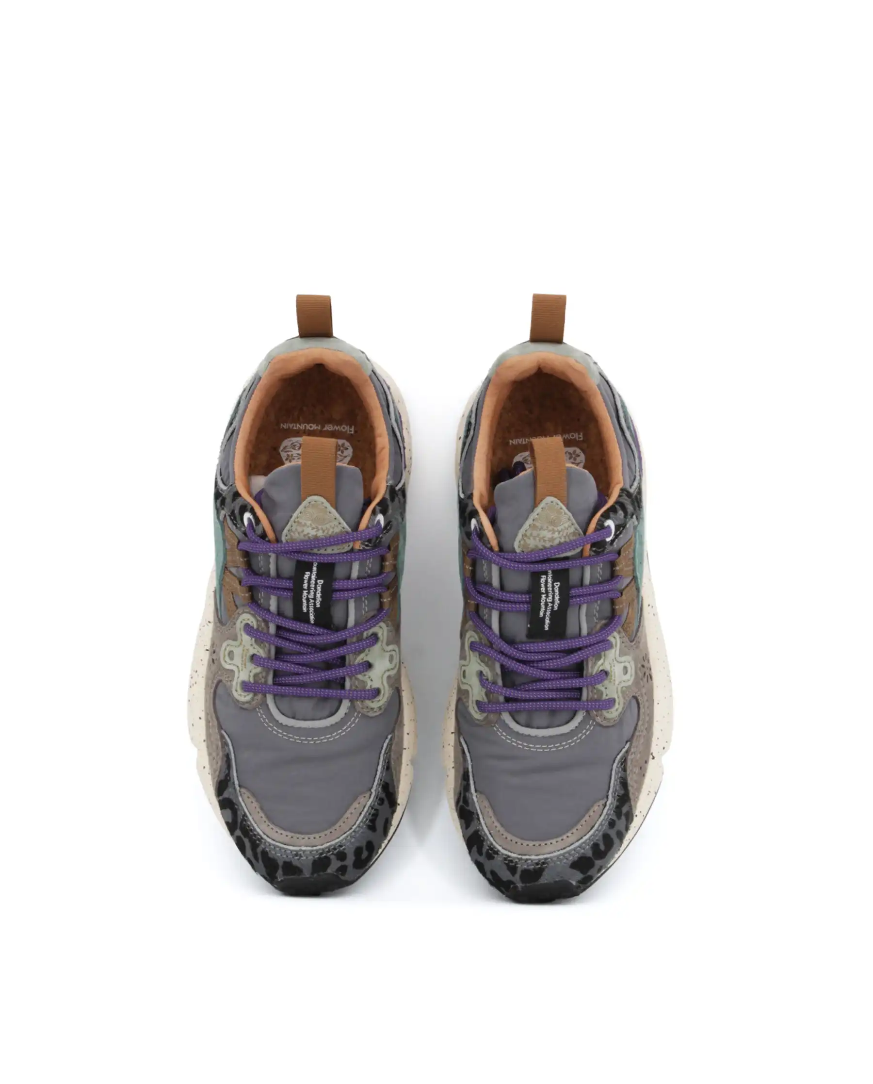 FLOWER MOUNTAIN SNEAKERS YAMANO GRIGIO