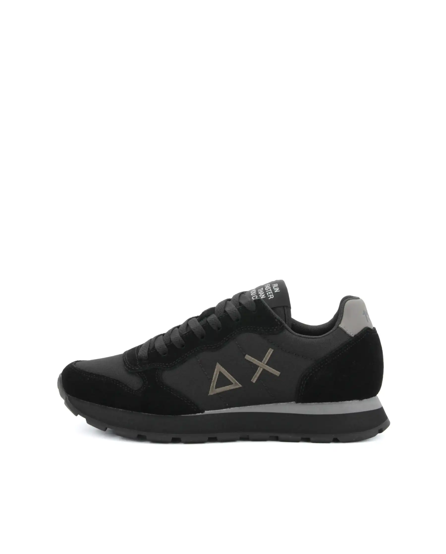 SUN68 SNEAKERS TOM SOLID NERO