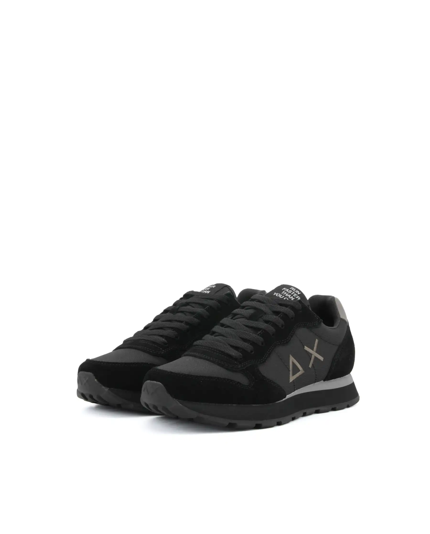 SUN68 SNEAKERS TOM SOLID NERO