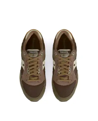 SAUCONY SNEAKERS SHADOW 5000 MARRONE