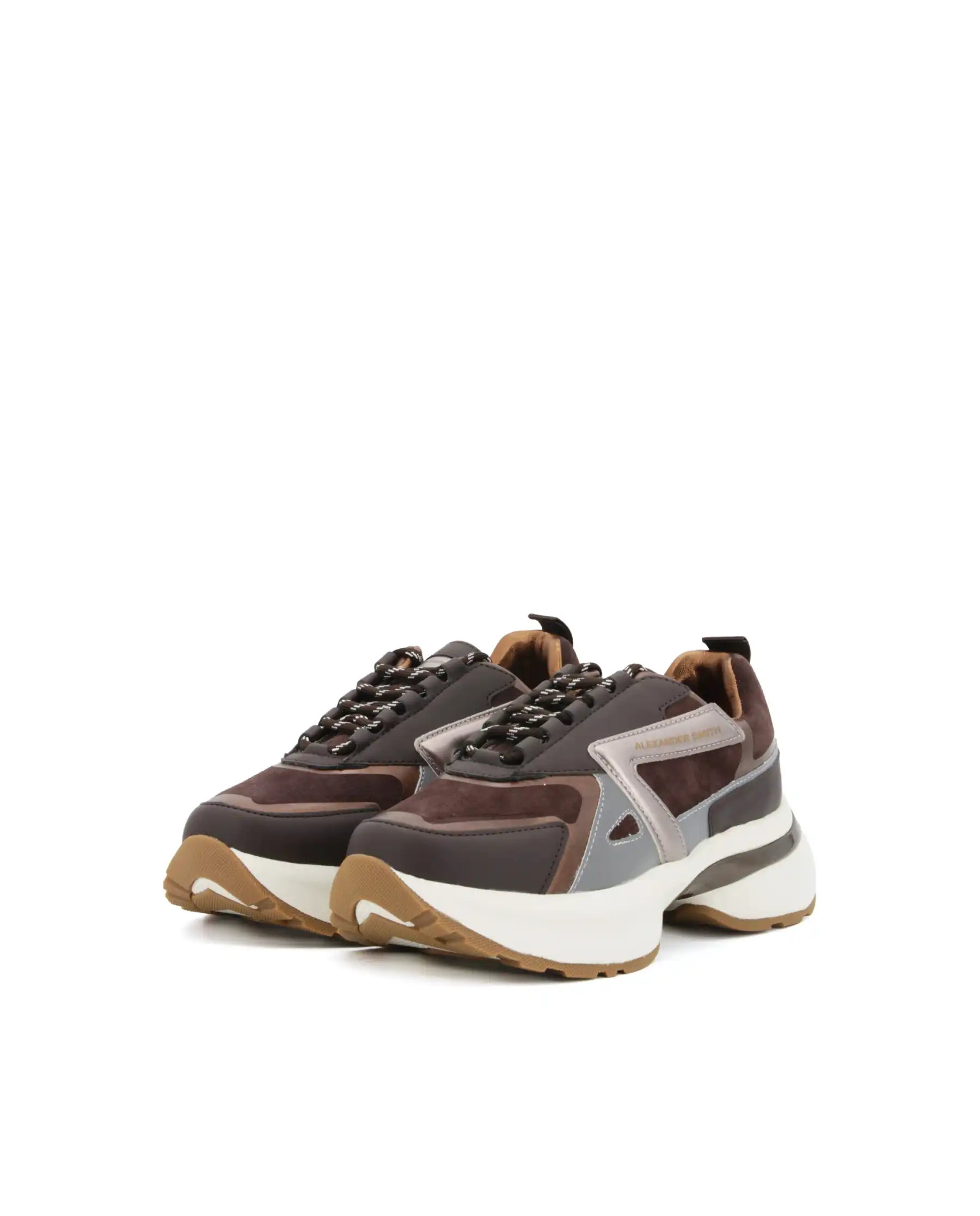 ALEXANDER SMITH SNEAKERS SHARD MARRONE