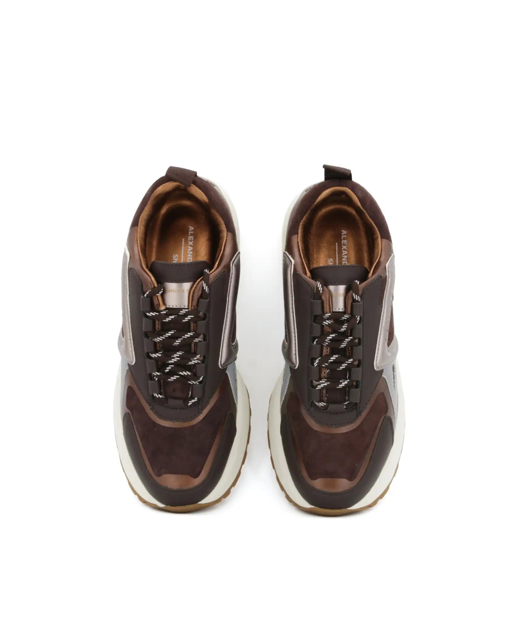 ALEXANDER SMITH SNEAKERS SHARD MARRONE