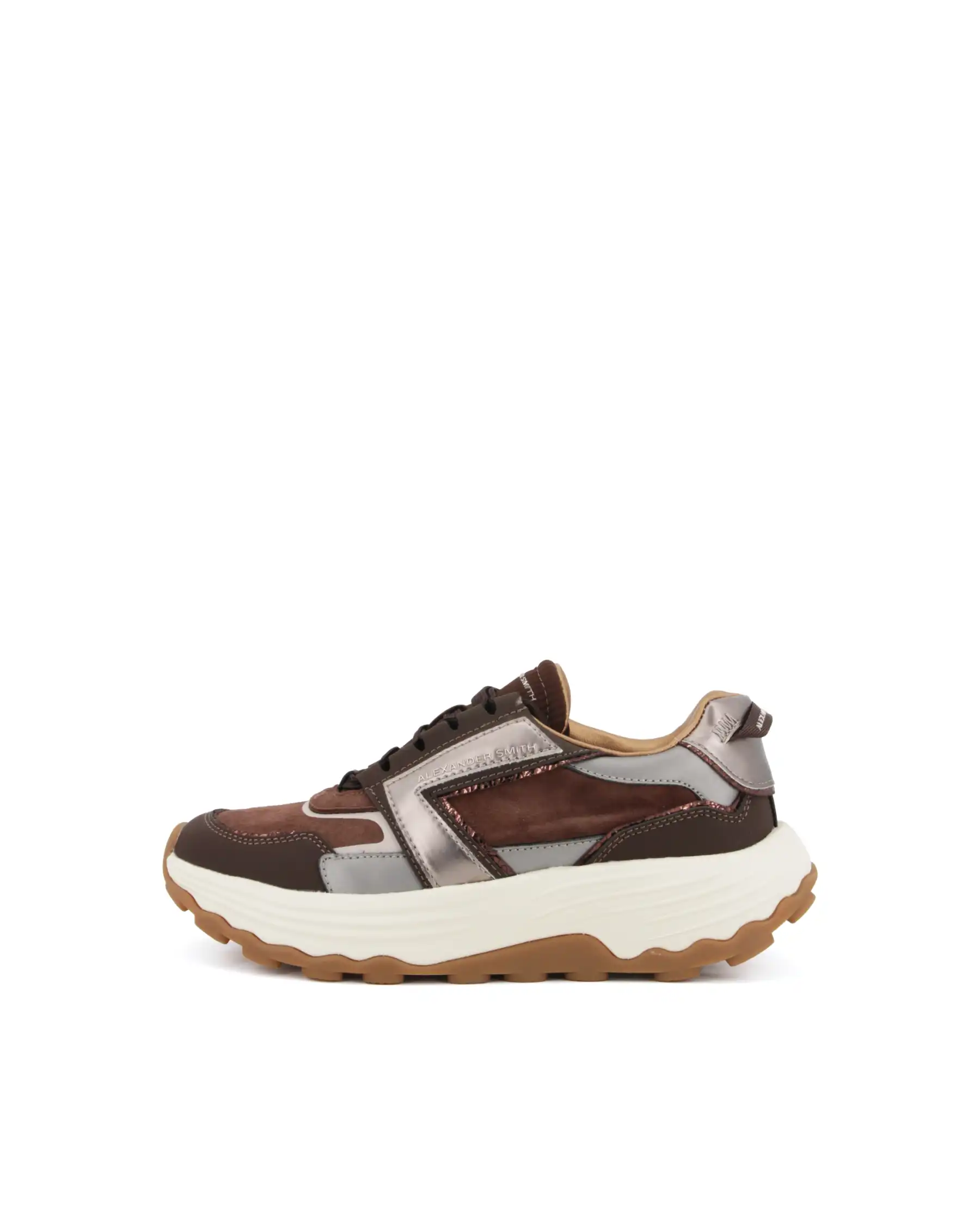 ALEXANDER SMITH SNEAKERS WINDSOR MARRONE