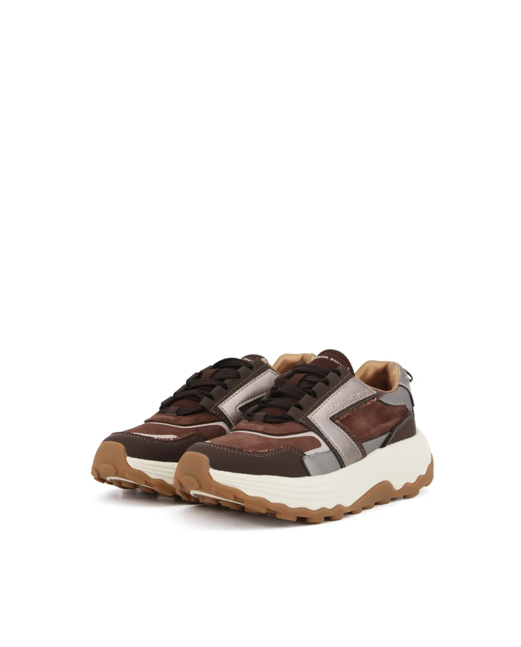 ALEXANDER SMITH SNEAKERS WINDSOR MARRONE