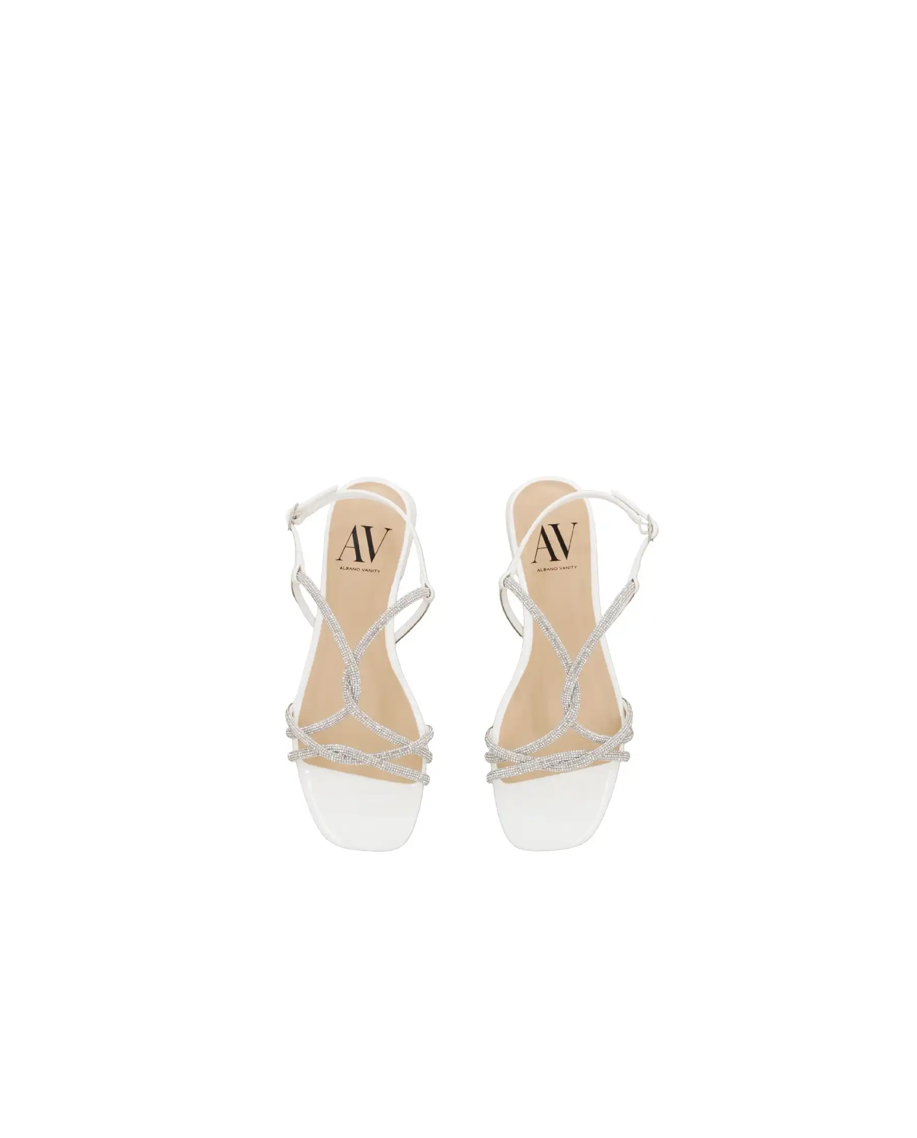ALBANO VANITY ALBANO VANITY SANDALI BIANCO BIANCO