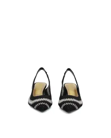 CHICONIC CHICONIC SLING BACK NERO NERO