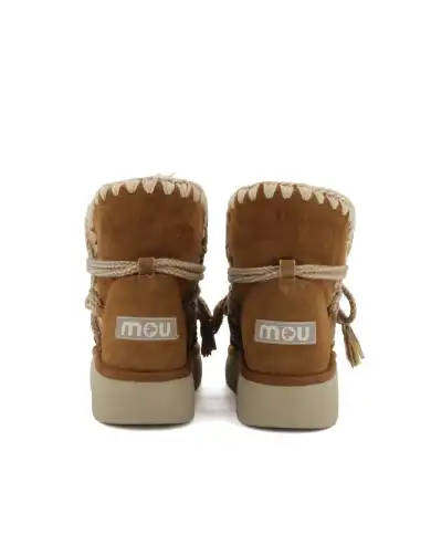 MOU STIVALETTI BOUNCE CUOIO
