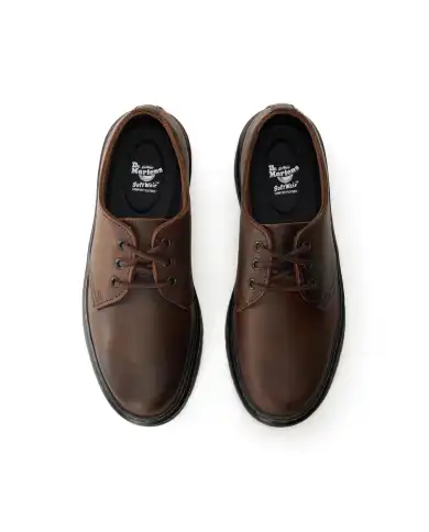 DR.MARTENS STRINGATE BROOKLINE LO MARRONE
