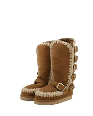MOU STIVALI ESKIMO 40 BUCKLE CUOIO