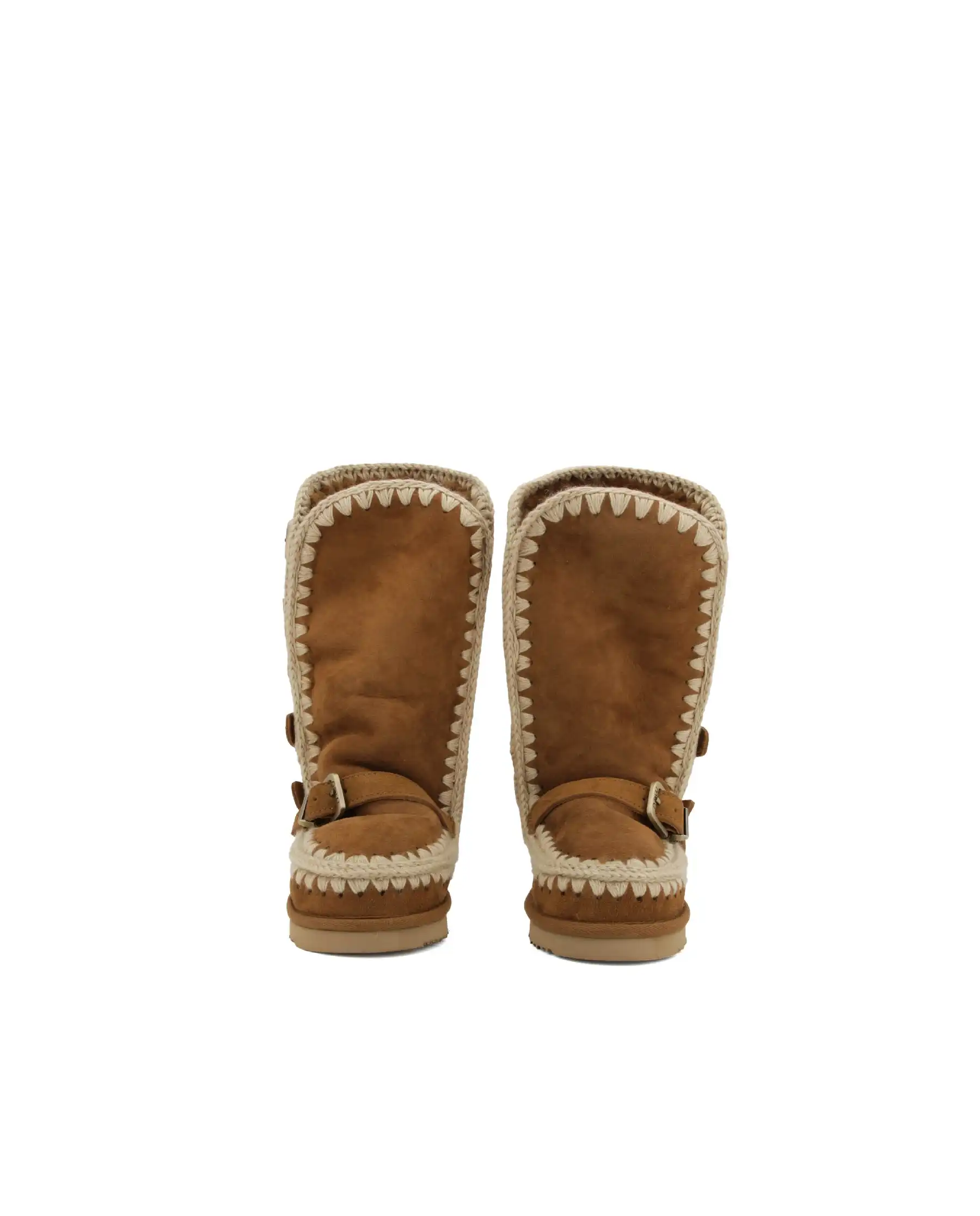 MOU STIVALI ESKIMO 40 BUCKLE CUOIO