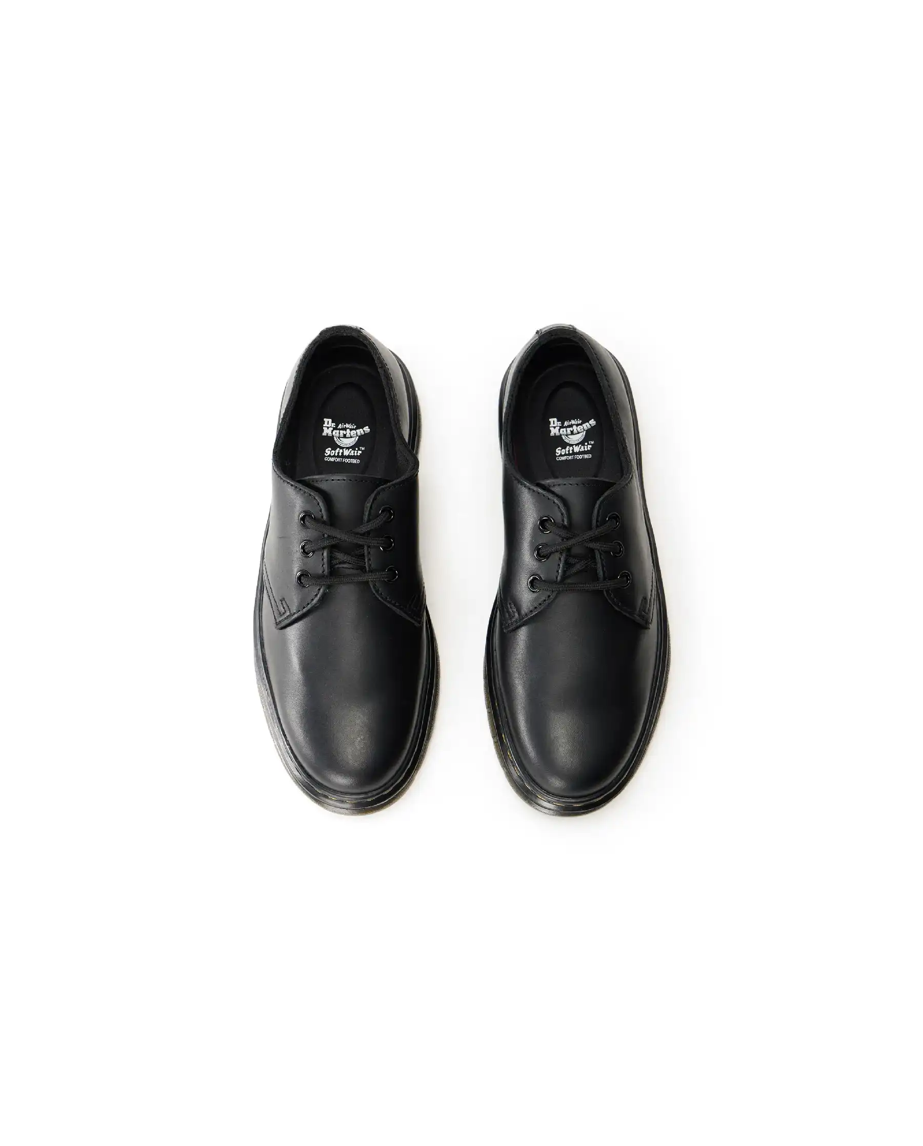 DR.MARTENS STRINGATE BROOKLINE LO NERO