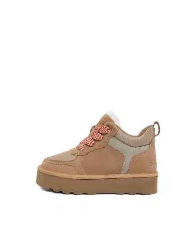 CLARKS SNEAKERS ALTE MEARE EASY CAMMELLO