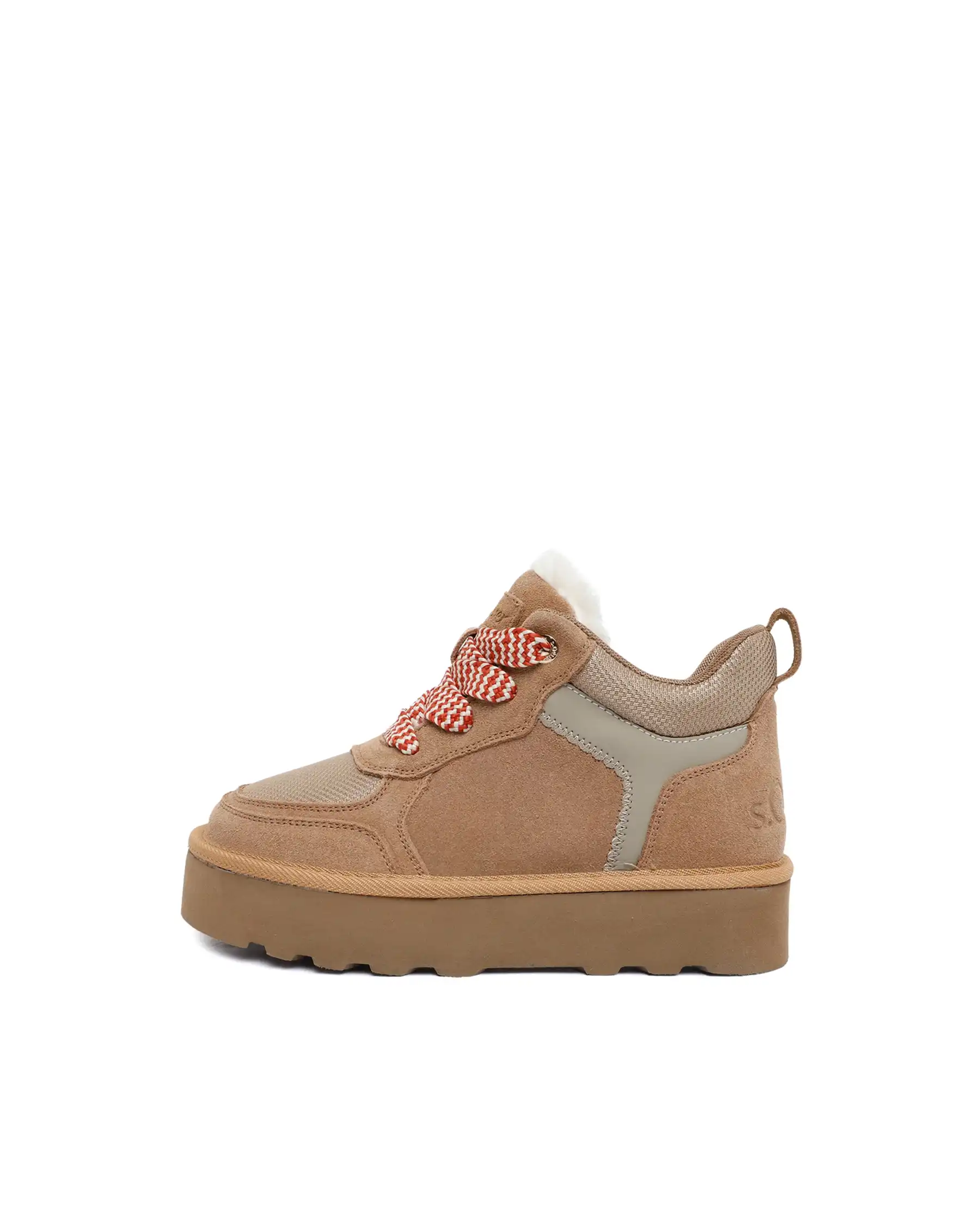 CLARKS SNEAKERS ALTE MEARE EASY CAMMELLO