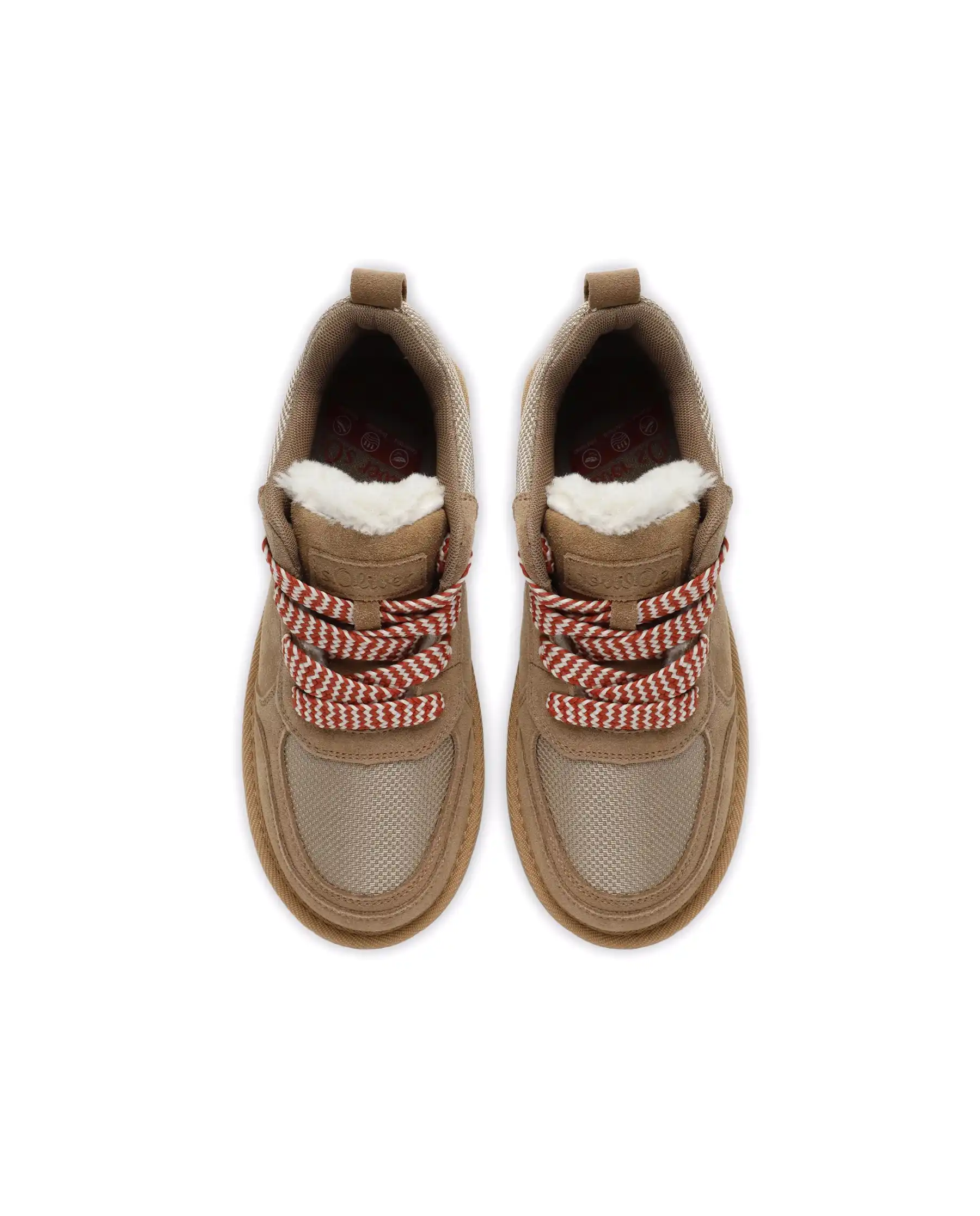 CLARKS SNEAKERS ALTE MEARE EASY CAMMELLO