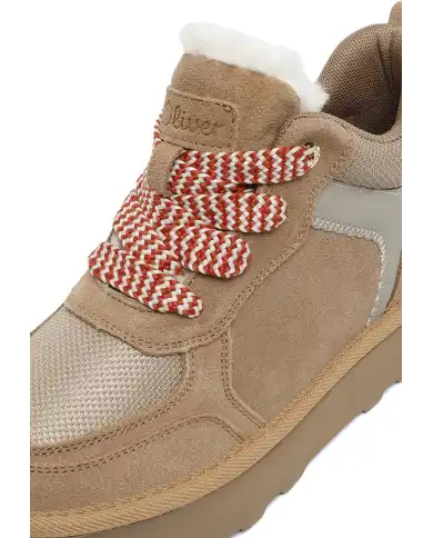CLARKS SNEAKERS ALTE MEARE EASY CAMMELLO