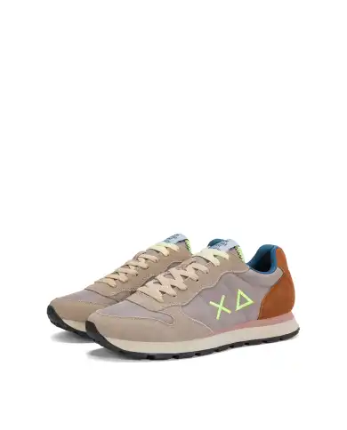 SUN68 SNEAKERS TOM MULTICOLOR BEIGE