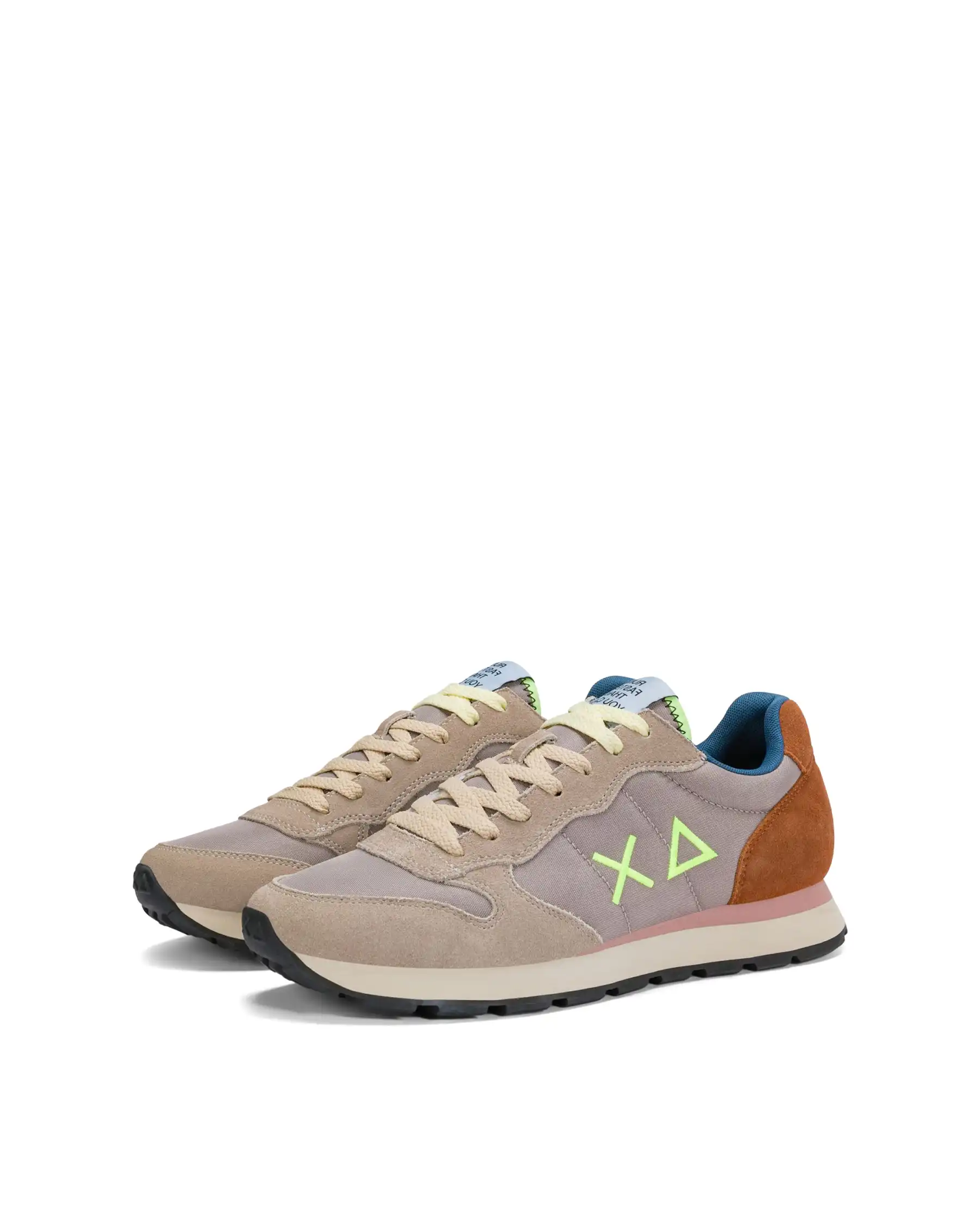 SUN68 SNEAKERS TOM MULTICOLOR BEIGE