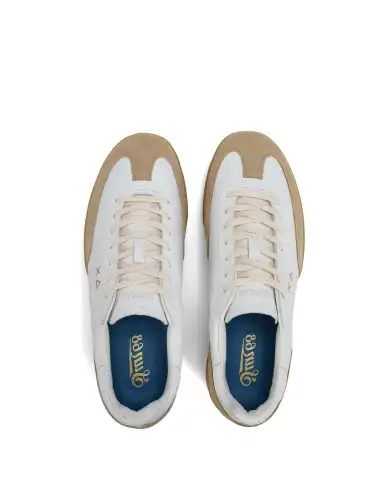SUN68 SNEAKERS CALIFORNIA SUN BIANCO