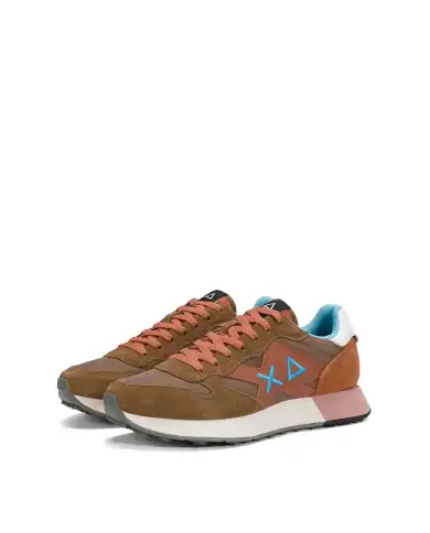 SUN68 SNEAKERS JAKI 2.0 SOLID CUOIO