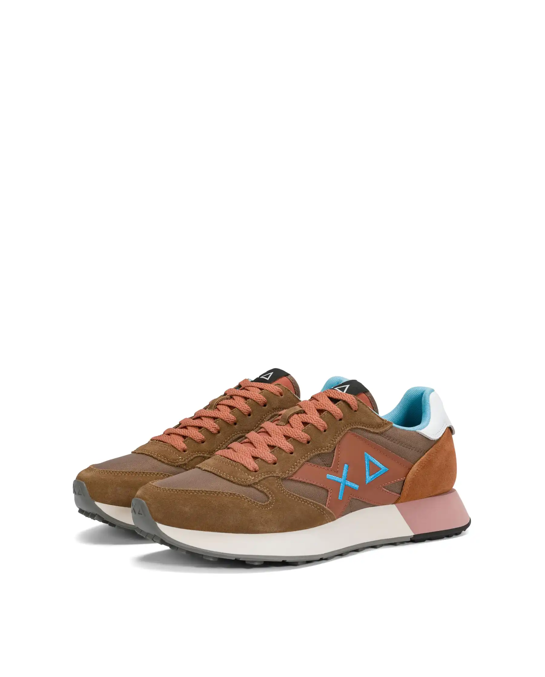 SUN68 SNEAKERS JAKI 2.0 SOLID CUOIO