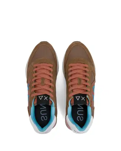SUN68 SNEAKERS JAKI 2.0 SOLID CUOIO