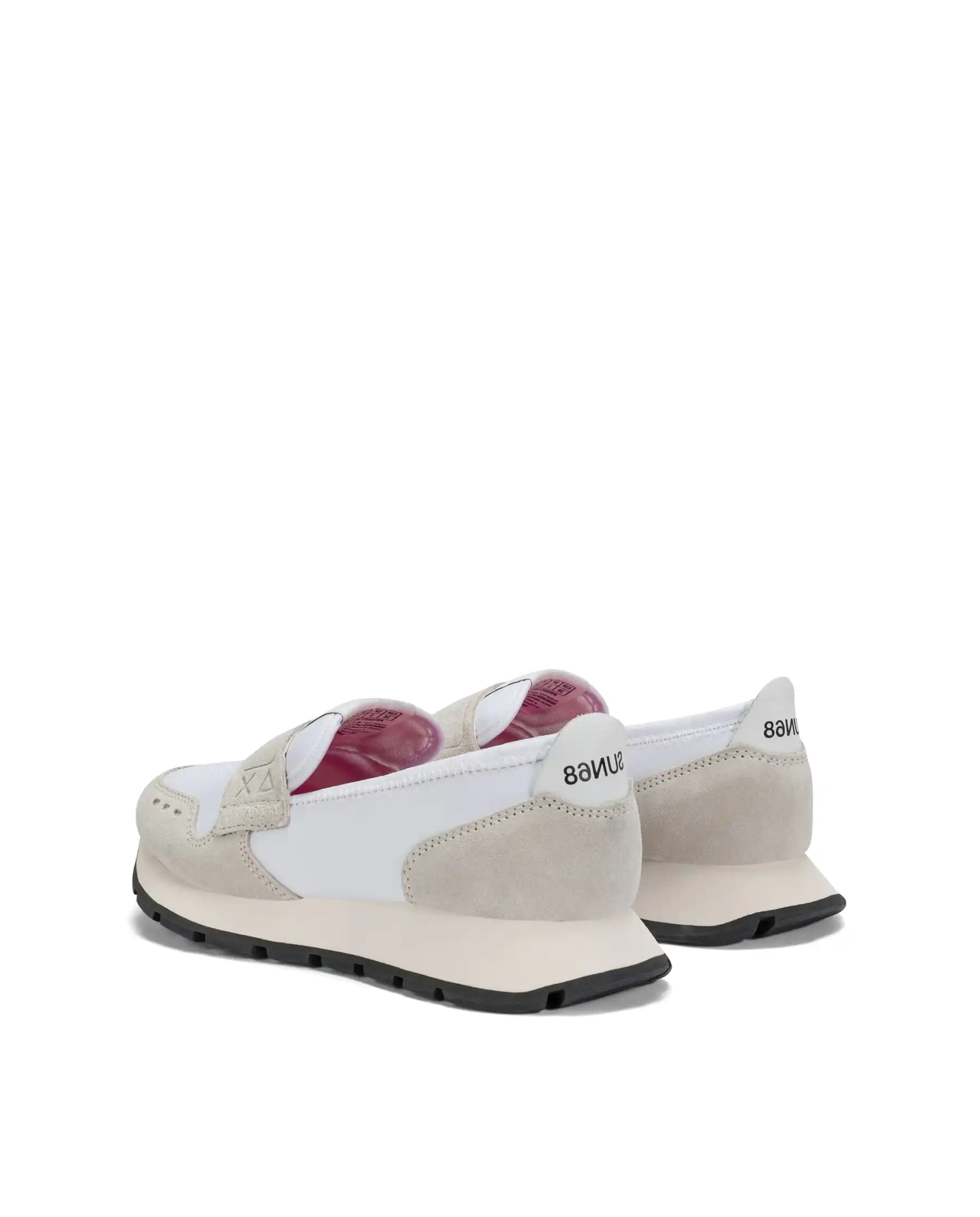 SUN68 MOCASSINO ALLY BIANCO
