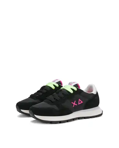SUN68 SNEAKERS ALLY SOLID NERO