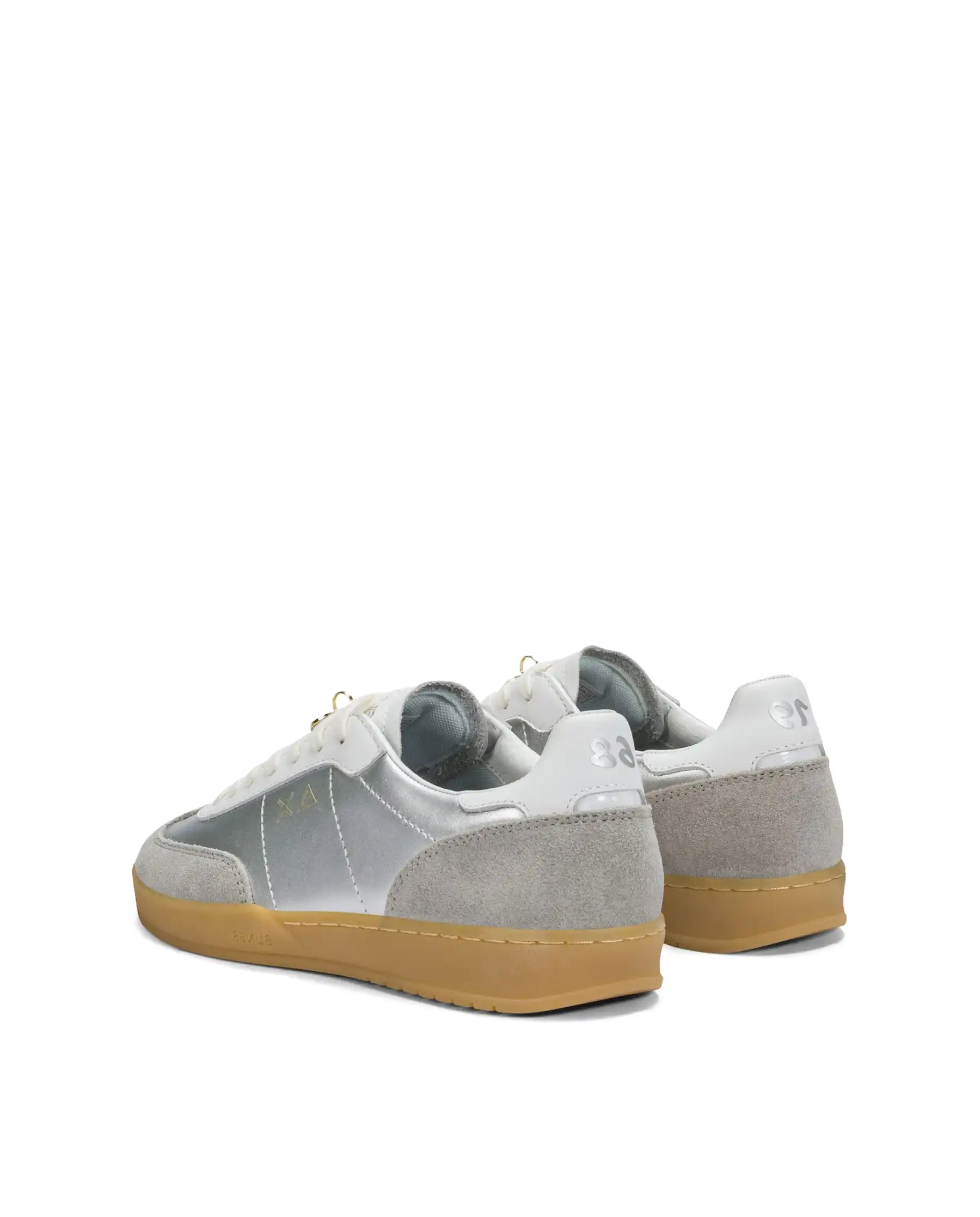 SUN68 SNEAKERS CALIFORNIA ARGENTO