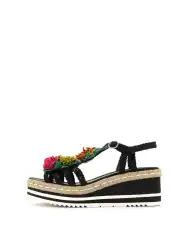 PONS QUINTANA SANDALI NERO