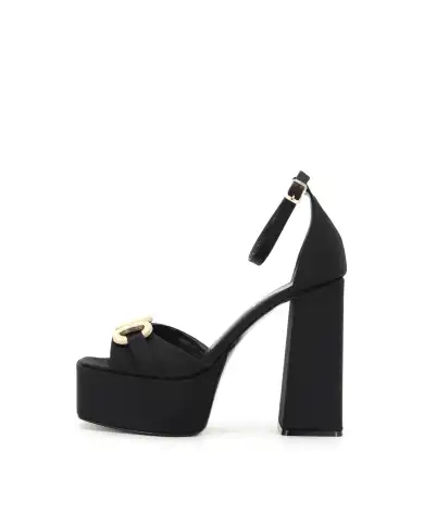 JUST FRIENDS SANDALI NERO