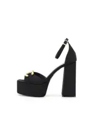 JUST FRIENDS SANDALI NERO