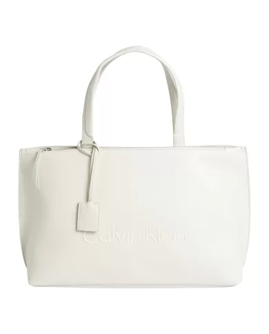 CALVIN KLEIN SHOPPER BIANCO