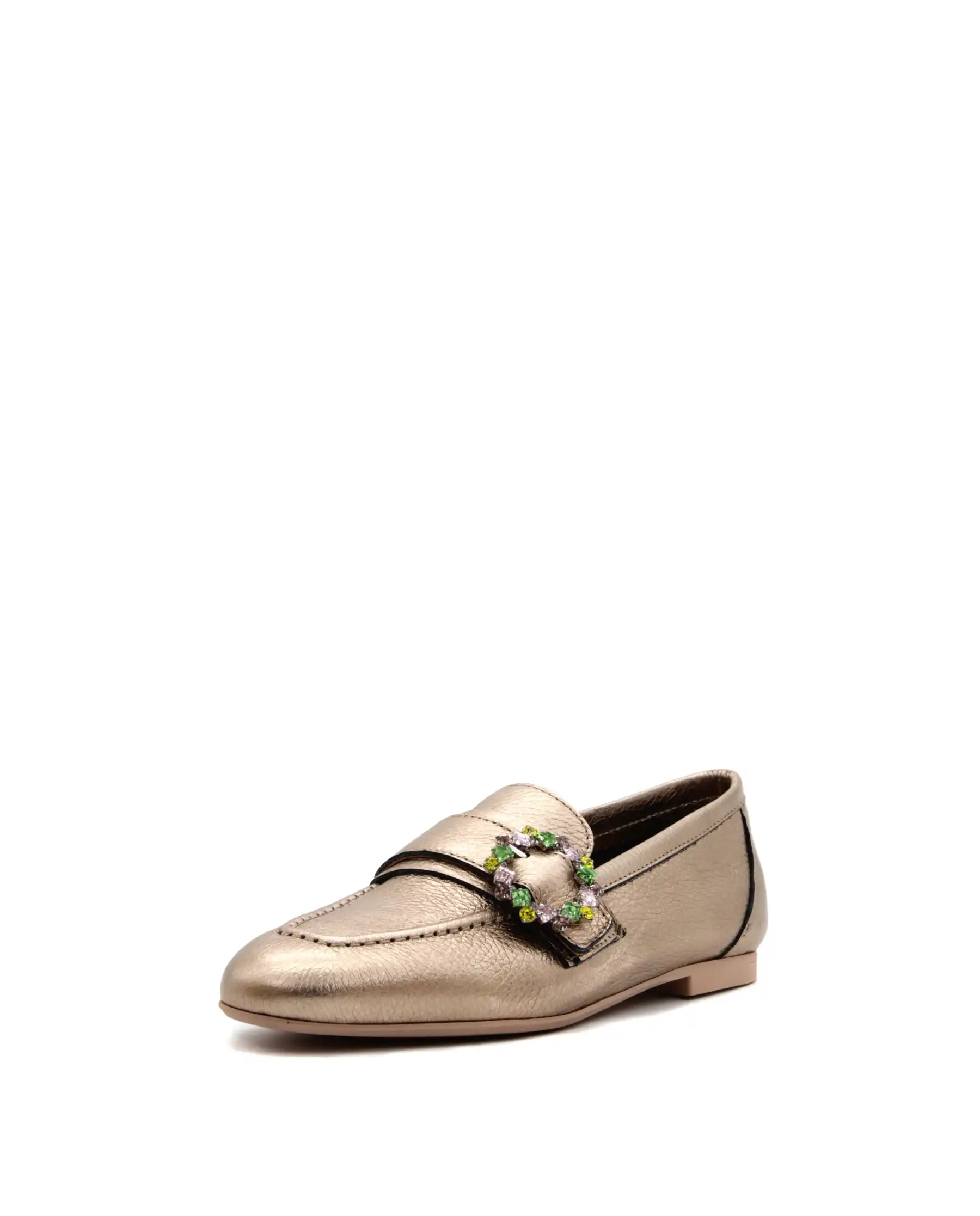 GIO+ MOCASSINI PLATINO