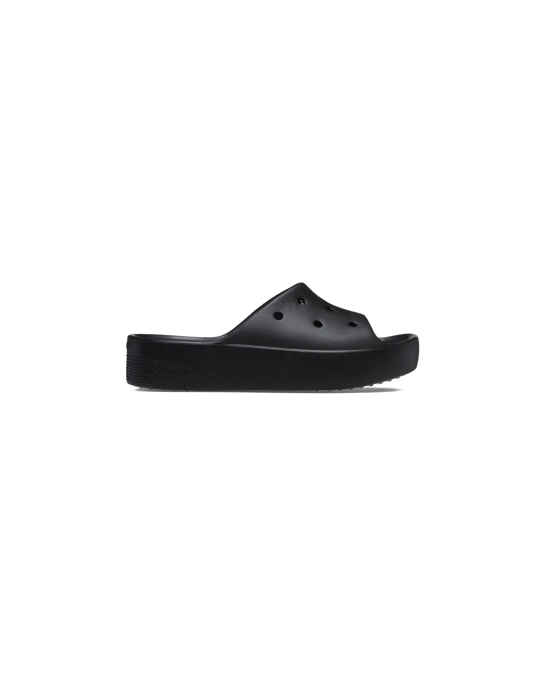 CROCS CLASSIC PLATFORM SLIDE NERO