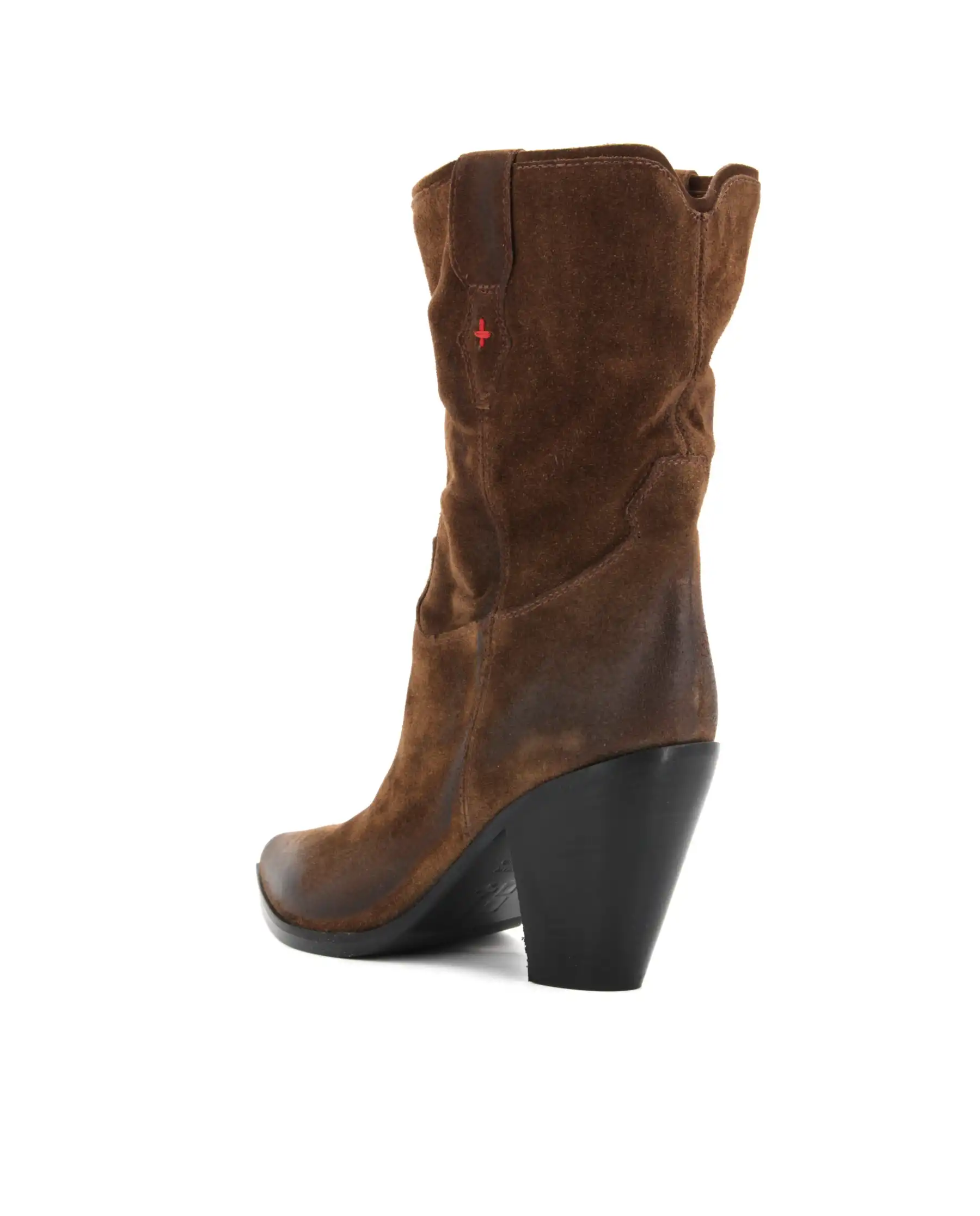 GIO+ STIVALETTI TEXANI MARRONE