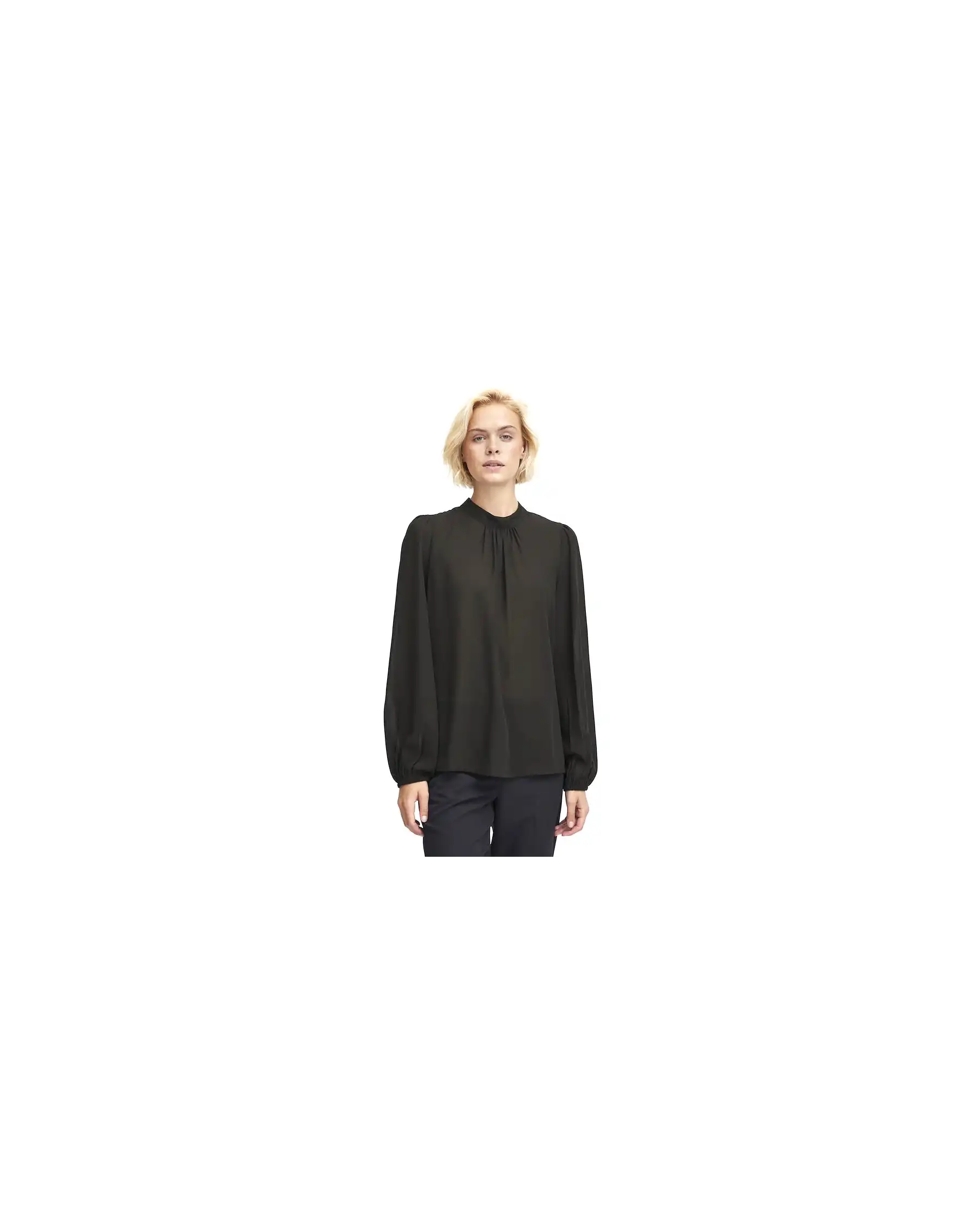 ICHI BLUSA NERO