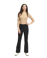 B.YOUNG PANTALONI A ZAMPA NERO