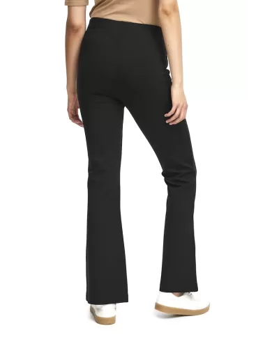 B.YOUNG PANTALONI A ZAMPA NERO