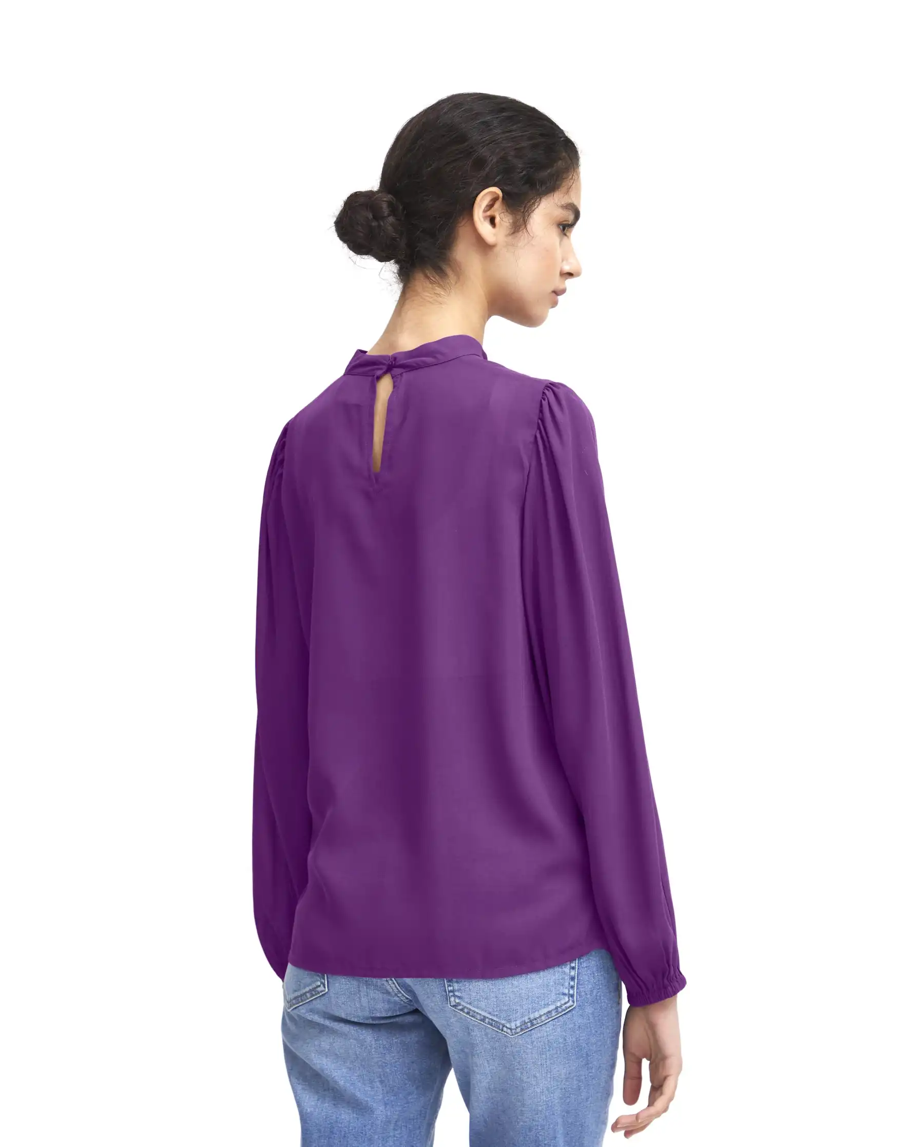 ICHI BLUSA VIOLA